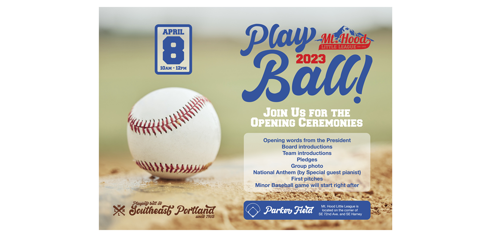 Opening Ceremonies 4/8/2023!